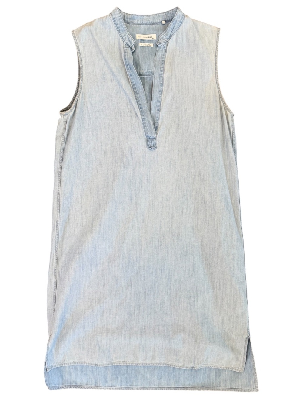 Rag & Bone Sleeveless Chambray Dress - Picture 7 of 7